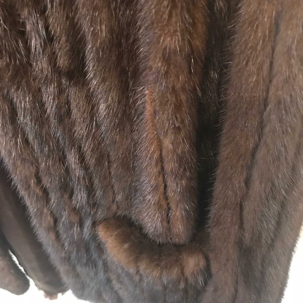 Oscar de la Renta, vintage mink, hip length coat